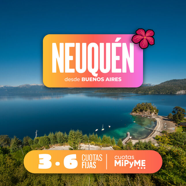 pasajes a Neuquén desde Buenos Aires