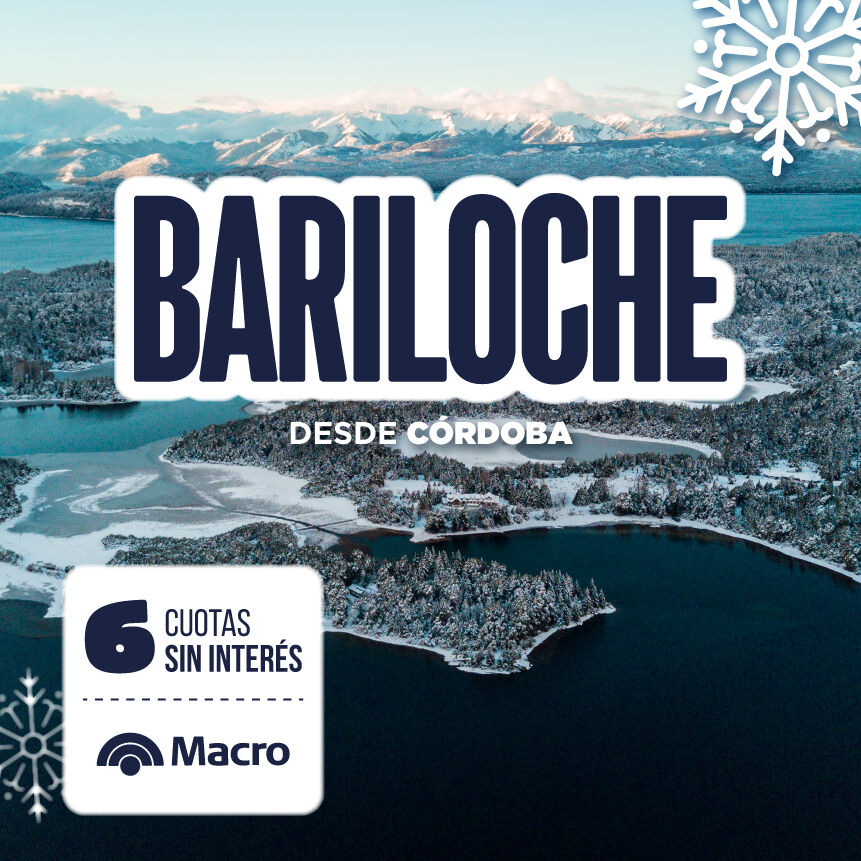 pasajes a Bariloche desde Córdoba