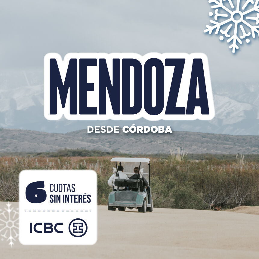 pasajes a Mendoza desde Córdoba