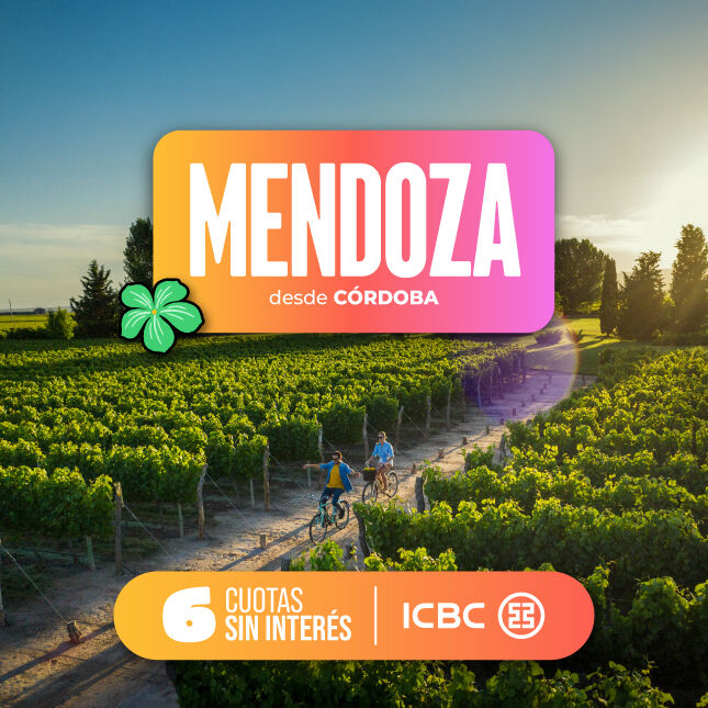 pasajes a Mendoza desde Córdoba